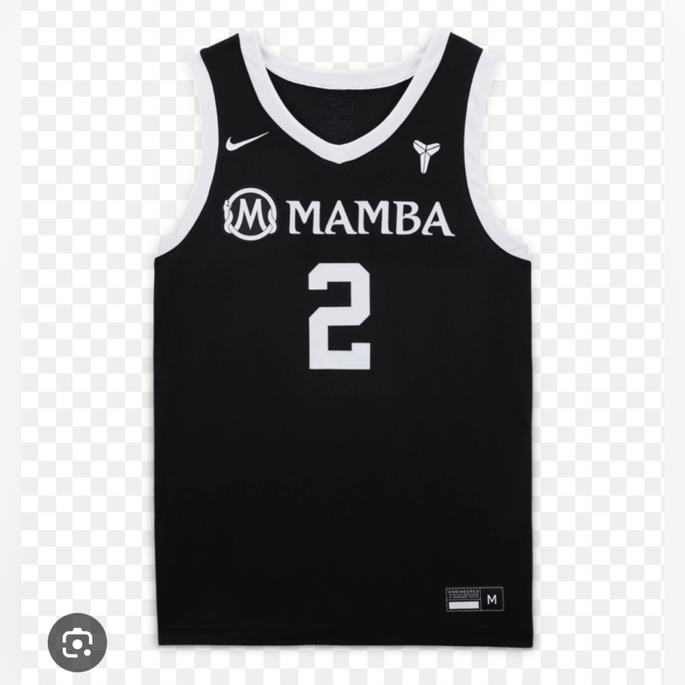 NEW Nike Gigi Kobe Bryant Mambacita Basketball Jersey Black Womens Size Large